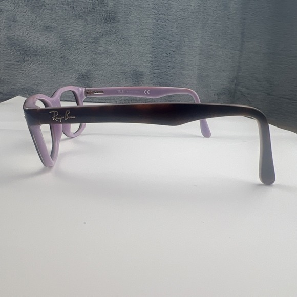 Ray-Ban Kids Eyeglasses Frames RB1531 3700 Brown Tortoise Purple 48-16-130 - Picture 6 of 15